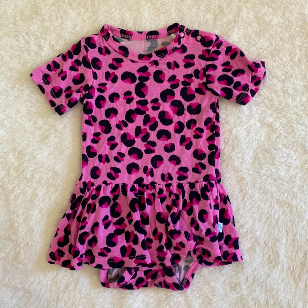 Posh Peanut Bianca Bodysuit Twirl Size 0-3M